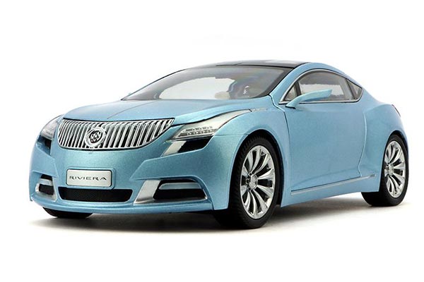 Buick Riviera 1:18 Scale Diecast Car Model Blue