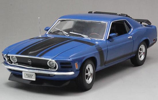 1970 Ford Mustang Boss 302 Diecast Car Model 1:18 Scale [SD01H840]