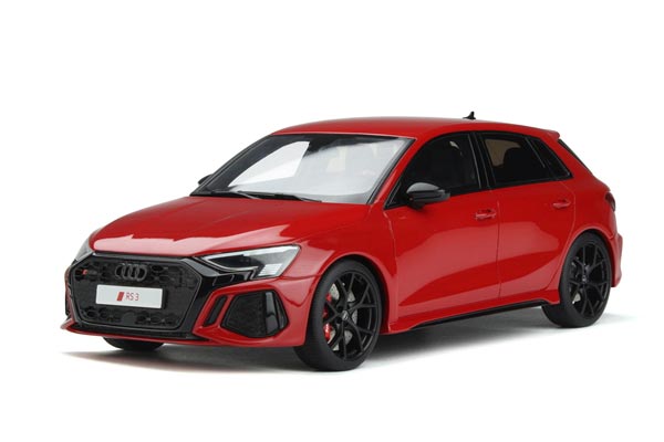 2022 Audi RS 3 Sportback Resin Model 1:18 Scale Red