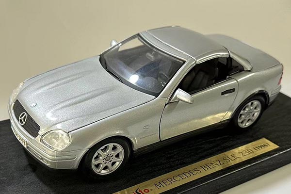 1996 Mercedes-Benz SLK-Class R170 Diecast Model 1:18 Silver