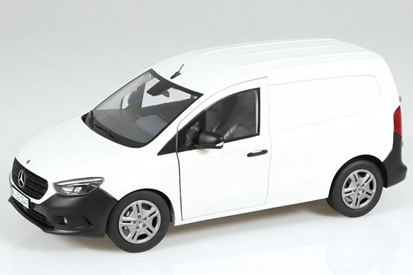 2021 Mercedes-Benz Citan Van Diecast Model 1:18 Scale White