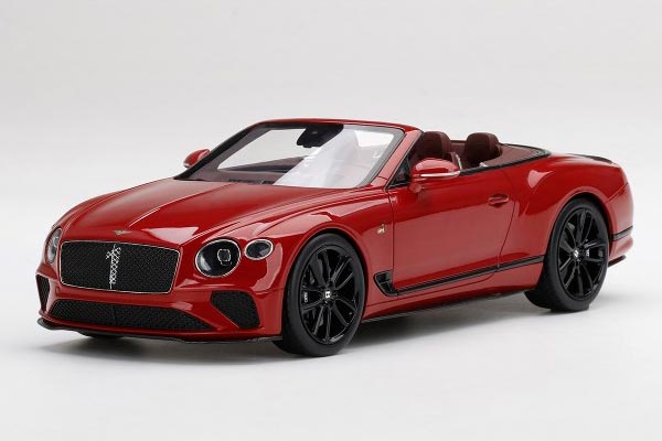 2018 Bentley Continental GT Roadster Resin Car Model 1:18 Scale