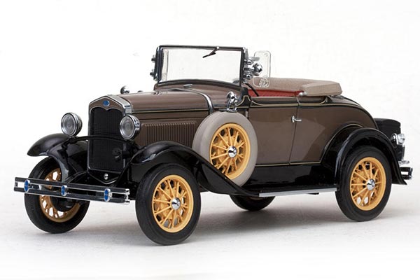 1931 Ford Model A Roadster Diecast Model 1:18 Scale