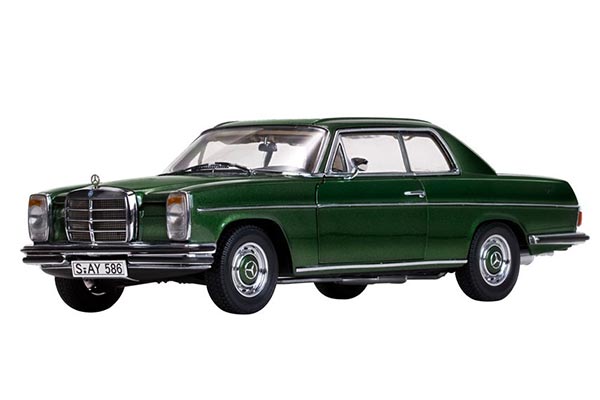 Mercedes-Benz W115 Strich-8 Coupe Diecast Model 1:18 Scale Green