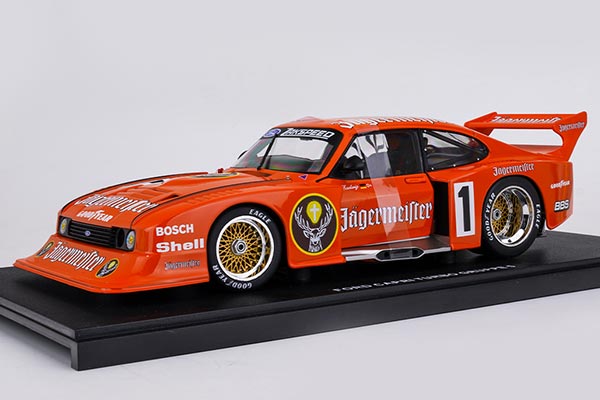 1982 Ford Capri Turbo Gruppe 5 Diecast Model 1:18 Scale Orange