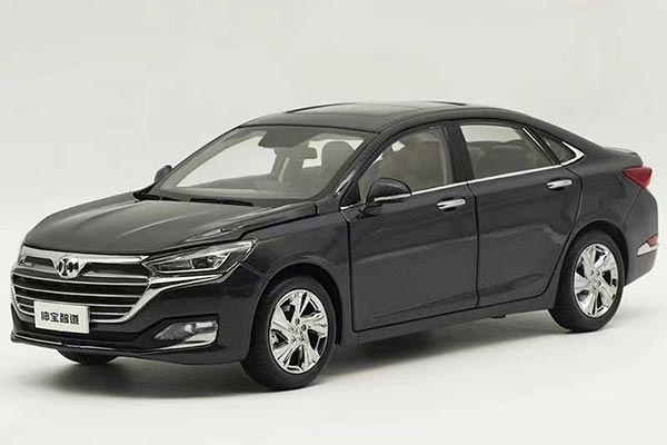 2018 Senova Zhidao Sedan Car Diecast Model 1:18 Scale Black