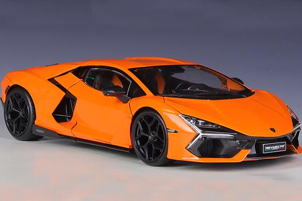 2023 Lamborghini Revuelto Diecast Car Model 1:18 Scale Orange