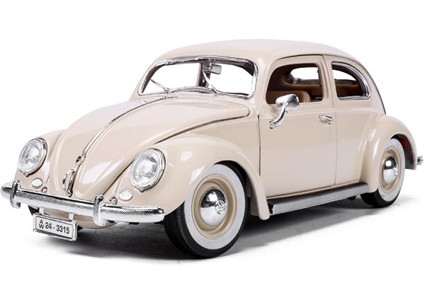 1955 Volkswagen Beetle Car Diecast Model 1:18 Scale