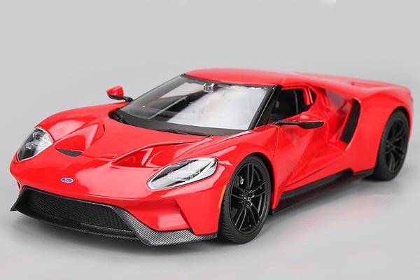 2017 Ford GT Diecast Car Model Red 1:18 Scale