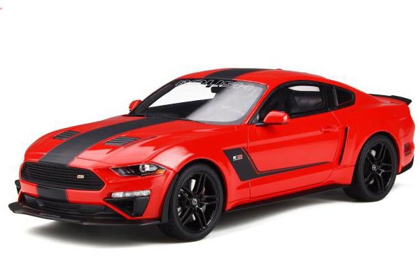 2019 Ford Mustang Roush Stage 3 Resin Model 1:18 Scale Red