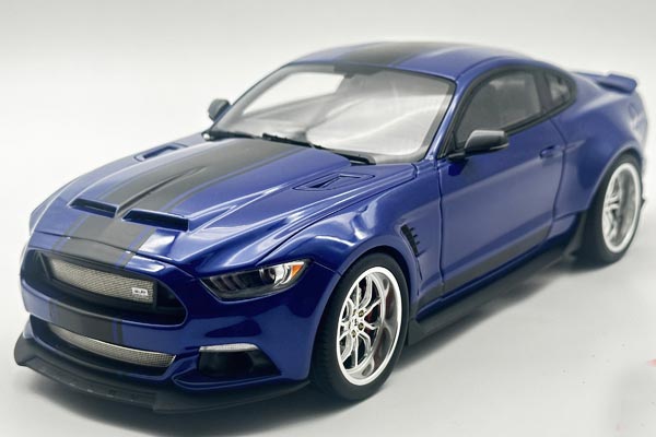 2007 Ford Mustang Shelby GT350 Resin Model 1:18 Scale Blue