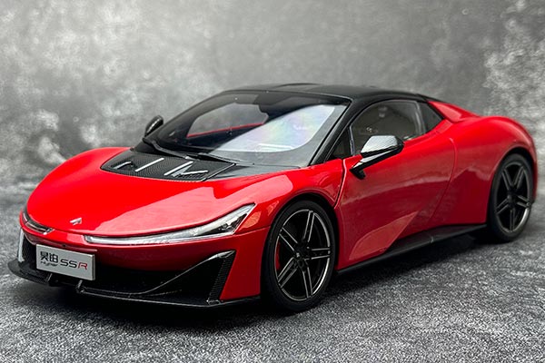 2023 GAC Aion Hyper SSR Diecast Model 1:18 Scale Red