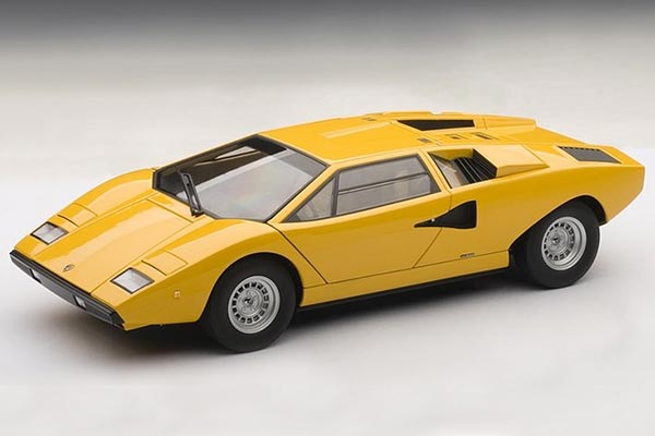 Lamborghini Countach LP400 Diecast Car Model 1:18 Scale