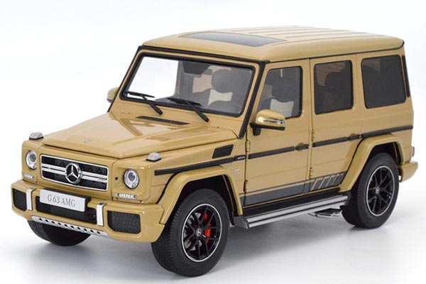 2015 Mercedes-Benz G63 AMG SUV Diecast Model 1:18 Scale Khaki