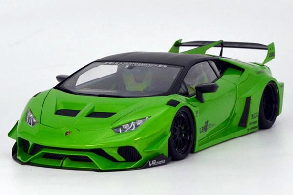 Lamborghini Huracan GT Liberty Walk LB Diecast Model 1:18 Scale