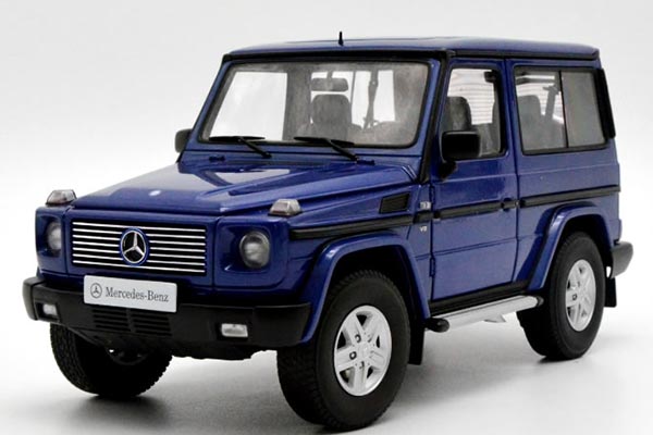 1998 Mercedes-Benz G-Class G500 Diecast Model 1:18 Scale Blue