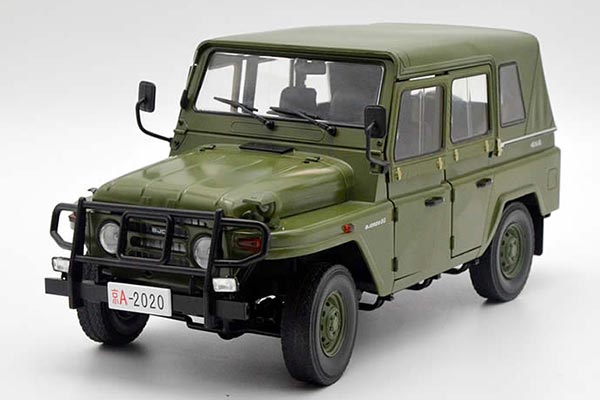 BAW BJ2020 VJ Diecast Model 1:18 Scale Army Green