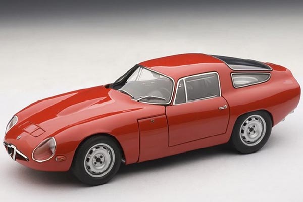 1963 Alfa Romeo Giulia TZ Diecast Car Model 1:18 Scale Red