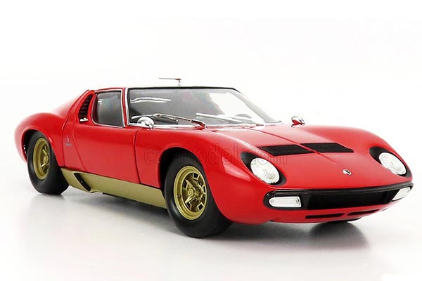 Lamborghini Miura SV P400 Diecast Car Model 1:18 Scale