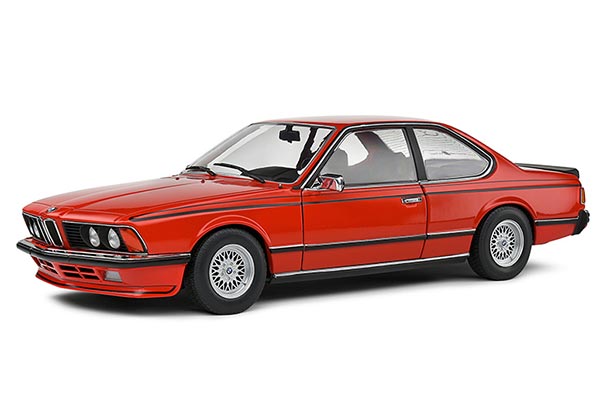 1984 BMW 6-Series 635 CSi E24 Diecast Model 1:18 Scale Red