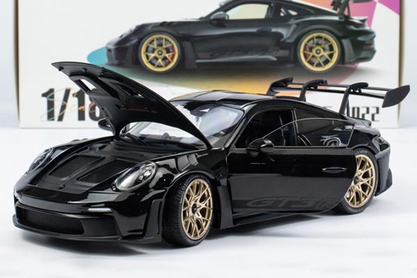 2022 Porsche 911 GT3 RS Diecast Car Model 1:18 Scale Black