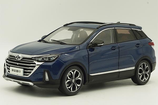 2015 Senova Zhixing SUV Diecast Model 1:18 Scale Blue