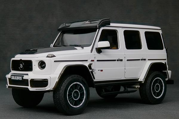 2023 Mercedes Brabus G-Class G63 AMG Diecast Model 1:18 White