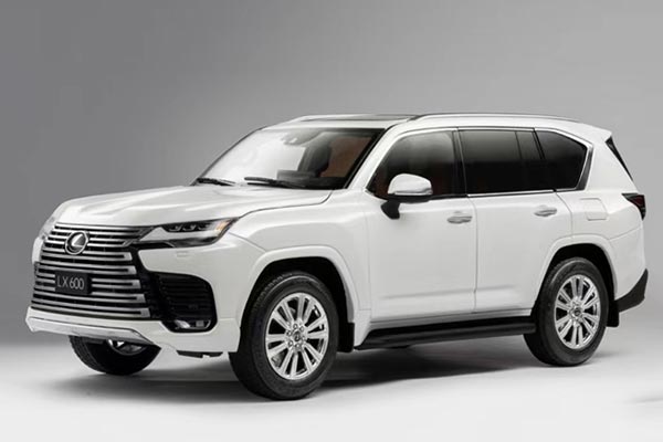 2021 Lexus LX600 SUV Diecast Model 1:18 Scale