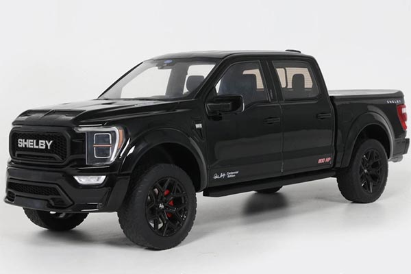 2024 Ford Shelby F-150 Pickup Truck Resin Model 1:18 Scale Black