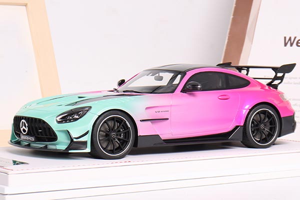 2021 Mercedes-AMG GT Black Series Resin Model 1:18 Pink-Green