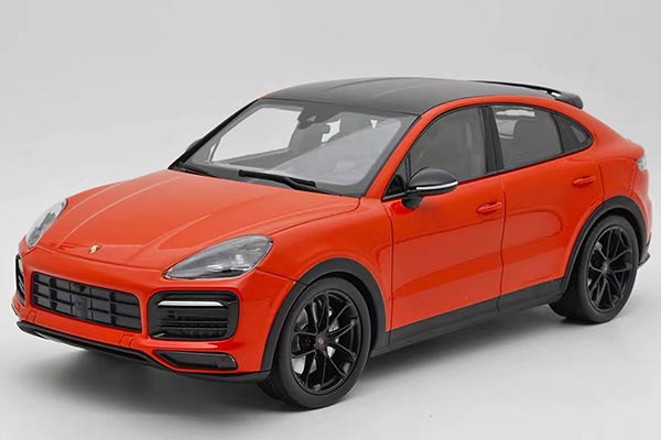 2019 Porsche Cayenne S Coupe Diecast Model 1:18 Scale Orange