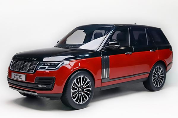 2019 Land Rover Range Rover Diecast Model 1:18 Scale Red-Black