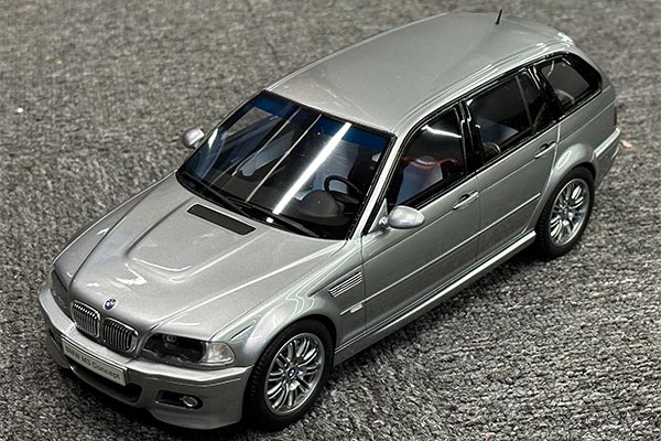 BMW M3 E46 Touring Concept Resin Model 1:18 Scale Silver