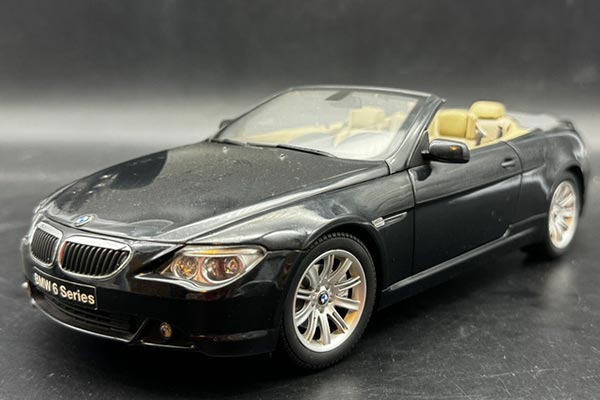 BMW 6 Series E64 645Ci Cabriolet Diecast Model 1:18 Scale