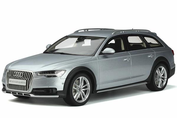 Audi A6 C7 Allroad Quattro Resin Model 1:18 Scale Silver