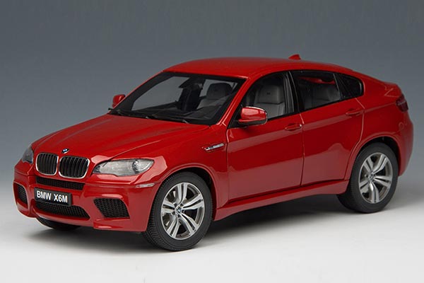 2009 BMW X6 M SUV Diecast Model 1:18 Scale Red