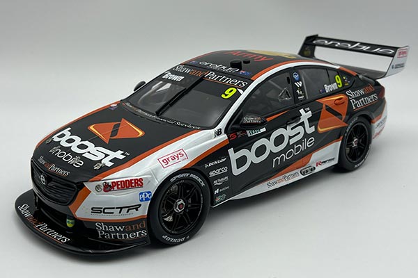 Holden Commodore ZB Resin NO.9 Racing Car Model 1:18 Scale Black