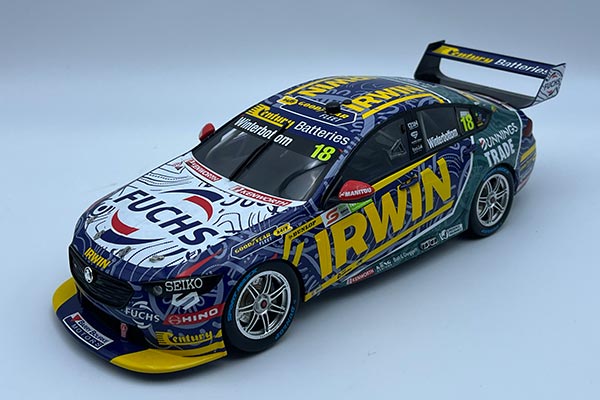 Holden Commodore ZB Resin NO.18 Racing Car Model 1:18 Scale Blue