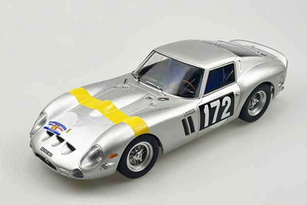 1962 Ferrari 250 GTO Tour de France Diecast Model 1:18 Silver