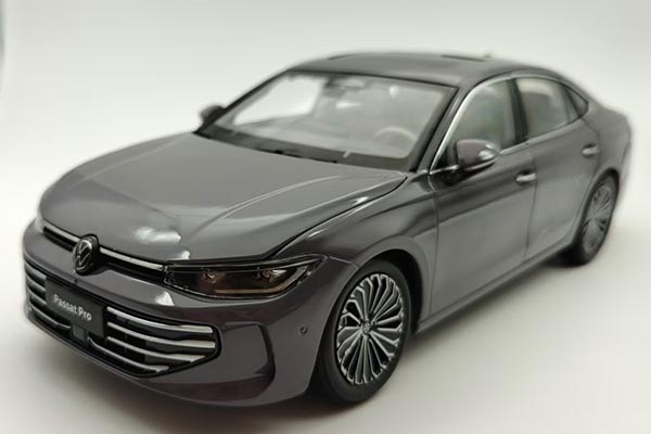 2024 Volkswagen Passat Pro Diecast Car Model 1:18 Scale Gray