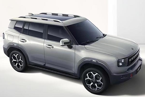 2024 Jetour Shanhai T1 SUV Diecast Model 1:18 Scale Gray