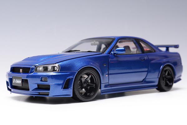 Nissan Skyline GT-R R34 Nismo Z-tune Diecast Model 1:18 Scale