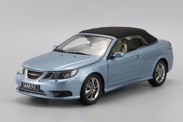 Saab 9-3 Convercible Car Diecast Model 1:18 Scale