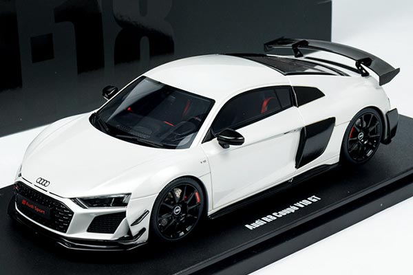 Audi R8 Coupe V10 GT Resin Model 1:18 Scale Gray