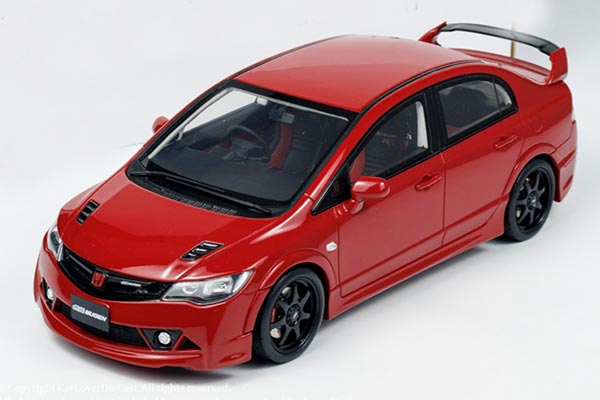 Honda Civic Mugen RR FD2 Resin Model 1:18 Scale Red