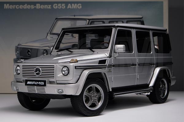 2006 Mercedes-Benz G-Class G55 AMG SUV Diecast Model 1:18 Silver