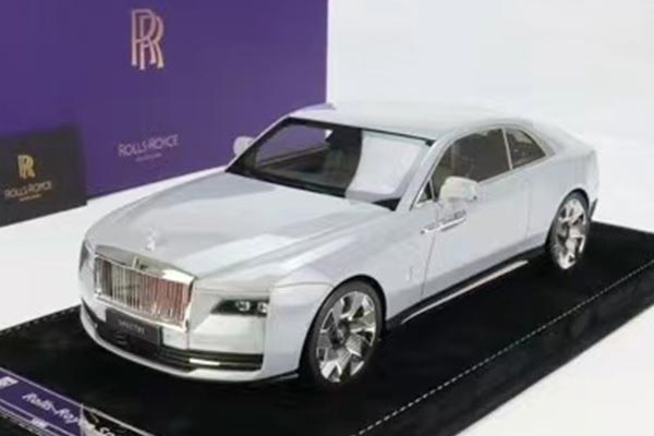 2024 Rolls-Royce Spectre Resin Model 1:18 Scale Gray