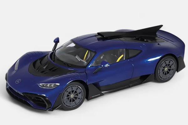 2022 Mercedes-AMG ONE Diecast Car Model 1:18 Scale Deep Blue