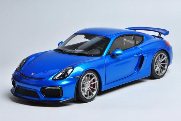 Porsche Cayman GT4 Diecast Car Model 1:18 Scale