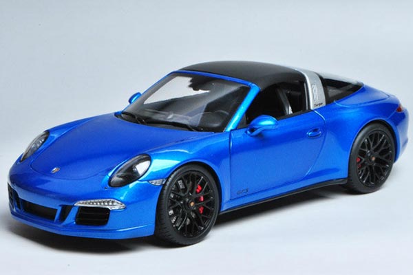 Porsche 911 GTS Targa Diecast Car Model 1:18 Scale